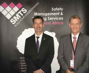 SA SMTS executive director, Max Koen (left), and operations manager Jamie Richardson.