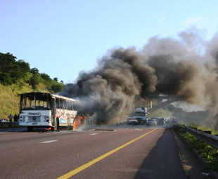 Bus fires under fire
